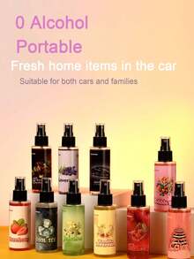 245ml Car Air Freshener Spray, House Freshener, Home/Clothing/Car/Bathroom Air Freshener, With Vanilla, Bubble Gum, Cherry, New Car Scents.Long Lasting Indoor Fragrance, Powerful Deodorant, Remove Odors, Suitable For Home Decor, Living Rooms, Bedrooms, Bathrooms, Study Rooms, Wardrobes, Pet Rooms, Car Decor, Offices, Hotels.Mother's Day, Bestfriend, Wedding'Gifts. - Various - View 3