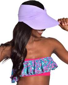 Women Beret Hats - Lila - View 2