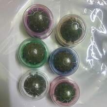 6pcs Cat Ball Hanging Wall Toys, Edible Cat Toys, Licking Healthy Cat Chewing Toys, Cat Dental Cleaning Grinding Toys - Multicolor - View 13