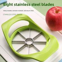 Multi-Function Fruit Slicer, Thick Stainless Steel Green Apple Corer And Divider