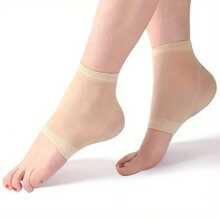 1 Pair Silicone Gel Heel Protectors, Elastic Foot Care Sleeves, Unisex Anti-Slip High Heel Cushions - Multicolor - View 5
