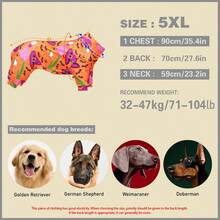 万圣节狗狗睡衣，搞笑万圣节狗狗服装，万圣节小狗睡衣，万圣节小狗服装，狗狗毛衣，小狗万圣节礼物，狗狗服装，狗狗衣服，小型犬、中型犬、大型犬睡衣，超柔软有弹性，全身印花万圣节图案，S-6XL - 彩色 - 查看 10