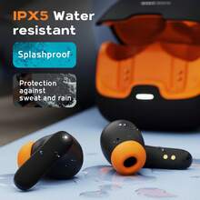 Wireless Earphones BT 5.4 Low Latency Long Range In Ear Bluetooth Earphones Microphone Noise Reduction Fast Charging Game Mode Play Game Listen Music Headset - 白色 - 查看 2