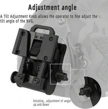 Tactical Helmet Night Vision Goggles Mount L4G24 NVG Mount For PVS 15/18 GPNVG18 - 黑色 - 查看 6