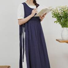 Aprons - Navy Blue - View 7