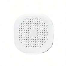 1pc Hair Drain Catcher, Square Drain Cover For Shower, Silicone Hair Stopper With Suction Cup, Sink Anti-Clog Filters, Tub Shower Floor Drain Plugs, Silicone Kitchen Deodorizer Plugs,Bathroom Tools Commercial Cleaning Services/Shops - 黑色 - 查看 8