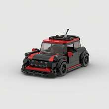 MIKEMENG Bộ đồ chơi lắp ráp xe đua khối mini, đồ chơi mô hình giáo dục STEM cho trẻ em, quà tặng sáng tạo cho bé trai, đồ trang trí sưu tầm - người mẫu - Xem 8