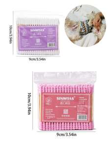 100pcs Multi-Functional Pet Ear Swabs, Suitable For Pet Ear Pulling, Pet Wiping Tear Stains, Pet Medication Care, Pet Supplies, Pet Care Supplies, Pet Grooming Supplies