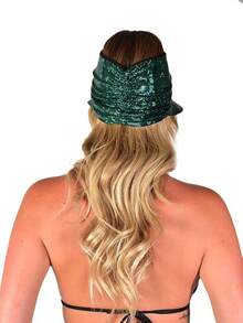 Women Beret Hats - Green - View 4