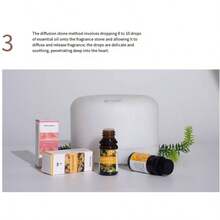 1 Stück fruchtduftendes ätherisches Öl, enthält Ananas, Erdbeere, Honig, Mango, Wassermelone, Schokolade, Lavendel, Kirsche, Süße Orange, Zitrone, Osmanthus, Urlaubshotel, vielfältige Duftnoten für die Sinne, Lebensfreude, Atmosphäre schaffen, langanhaltender Duft, Luftreinigung, 10ML Aromatherapie zur Stimmungsaufhellung, geeignet für Diffuser, Luftbefeuchter, Wachsschmelzen, Raumduft, Diffuseröle, Rose, Weißer Tee