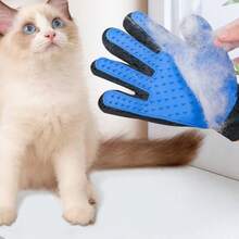 Pet Grooming Gloves For Shedding - 2-In-1 Massage & Bath Mitts For Dogs & Cats, Waterproof Deshedding Glove With Flexible Fingers, Essential Pet Hair Remover For Every Pet Owner (Machine Washable)