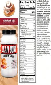 Labrada Nutrition Lean Body Hi-Protein Shake, Strawberry, 247-Pound Tub Strawberry PACKAGING MAY VARY - Flavor NameC - 查看 5
