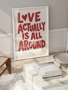 1pc Unframed, Cherry Red Wall Art Retro 8 Ball, Kiss Lips, Preppy Decor (Digital Download) - Multicolor - View 12