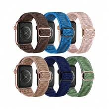 Herren Damen Sport Mode I Uhrenarmband Serie 10/9/8/7/6/5/4/3/2/1 SE Ultra 38mm 40mm 41mm 42mm 44mm 45mm 46mm 49mm Nylon Elastisch Uhrenarmband