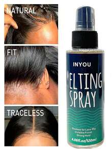 Ace Melting Spray – 强力定型喷雾，适用于蕾丝假发，速干定型喷雾，自然定型，无残留 - 120毫升 - 查看 7