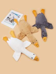 Dog Plush Toys Pet Duck Cute Toy For Puppy Goose Chew Toy For Small Middle Large Dogs - 彩色 - 查看 5