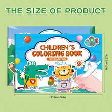 Livro de Colorir Infantil com Cenas Fofas de Animais e Natureza - Atividade de Desenho Interativa, Papel Branco, Perfeito para Brincadeira Criativa e Aprendizagem, Livro de Colorir para Crianças, Ilustrações Alegres, Páginas Duráveis, Presentes de Feriados de Ação de Graças, Halloween, Natal