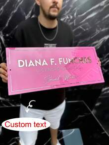 Pink Acrylic Sign, Company Logo Sign, Clinic Sign, Acrylic Logo Sign, Sign For Business, Custom Sign, 3D Business Sign, Rose Gold Sign,Nail Salons, Eyelashes, Beauty Salons, Living Room Decoration,Home Decoration,Mirror,Room,Decoration,Home Decoration,Personalized Gift,Dressing Space,Christmas Decoration - 彩色 - 查看 3