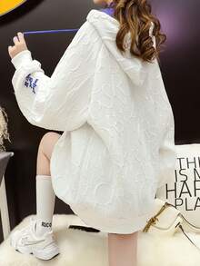 Women Sweatshirts - White - View 4