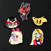 1 cái Trâm cài áo Anime Xia Liweiji Nhện Quỷ Nhân vật hoạt hình Huy hiệu Quà tặng Phụ kiện tiệc tùng cho bạn bè Quà tặng Halloween - Nhiều màu - Xem 4