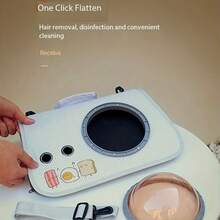 Portable Pet Carrier Backpack, Foldable One Shoulder Bag For Cats And Dogs, Cartoon Design