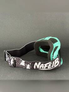 1 Par de Óculos Graffiti, Óculos de Proteção, Óculos de Ciclismo, Óculos de Esqui, Adequado para Todas as Estações, Presente de Férias