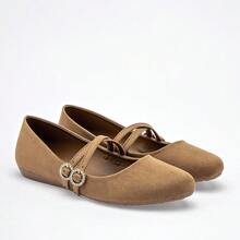 Pakar Zapaterias Clasben Women's Ballerina In Camel - Camel - View 8