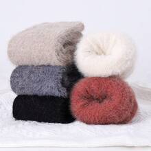 SISOSOCK 5 Pairs Fuzzy Soft Cozy Fluffy Socks Women, Casual Thick Plush Comfy Sleep Socks, Warm Winter Gifts Women - 多色-dd2 - 查看 5