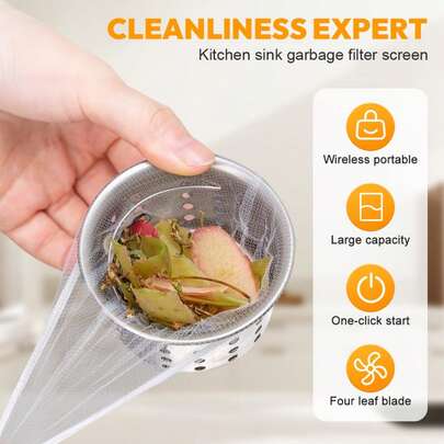 50/100 PCS Disposable Mesh Sink Strainer Bags, Elastic Kitchen Disposable Sink Drain Strainer Filter Mesh Trash Bag Anti Clogging, Sink Garbage Bags Fits Most Sizes Of Sink Strainer, Perfect For Home Cooks Collecting Kitchen Food Waste Garbage, Floor Drain, Bathroom