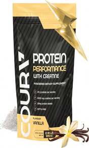 COURA Proteín Performance 990g - High-Performance Protein Powder - With Creatine - Ideal For Athletes - Gluten-Free - Flavor Name B - View 1