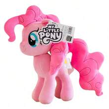 Hasbro Hasbro 我的小马驹 30 厘米毛绒玩具，官方正品暮光闪闪萍琪派小蝶彩虹冲刺毛绒玩具，适合女孩的柔软可拥抱毛绒玩具，适合女孩的理想生日假期可爱礼物 - 萍琪派 - 查看 2