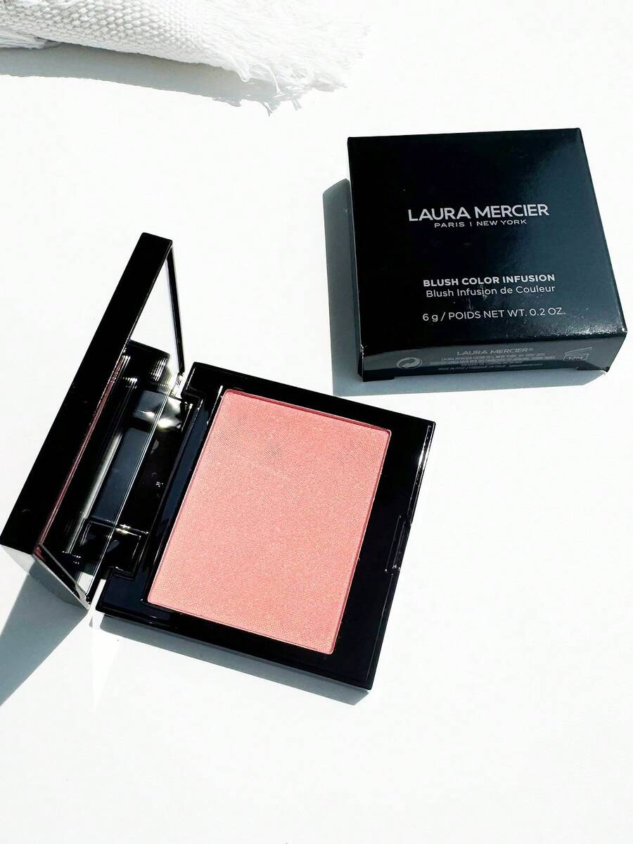 Laura Mercier 腮红颜色注入 柴/生姜/玫瑰/番石榴/新鲜 6g - 6g-糖紙蜜桃 - 查看 1