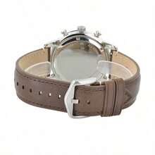 Đồng hồ Fossil nam dây da thạch anh ba kim vỏ thép không gỉ/kính chống xước FS5279/FS5280/FS5338/FS5436 - màu nâu - Xem 5