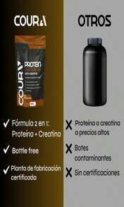 COURA Proteín Performance 990g - High-Performance Protein Powder - With Creatine - Ideal For Athletes - Gluten-Free - Flavor NameA - View 5