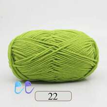 1 Pack 50g Soft Knitting Yarn Set, 5-Ply Commonly Used Crochet Yarn, Suitable For Crocheting Sweaters, Hats, Crafts, Decorations, Approx. 50g/Pc (Random Color Accessories)