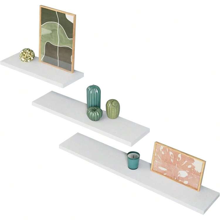 Wall Shelves - White - View 1