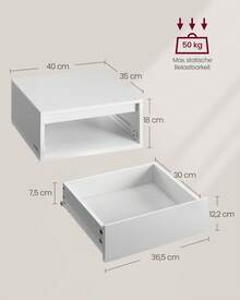 Nightstands - White - View 3