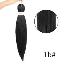 Brown Blonde Highlights Synthetic Wigs For Women Daily Party Use Long Wavy Curly Natural Wig With Bangs Heat Resistant Hair Wig - Multicolor - View 27