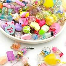 5/10/20/30/50/60/80/100pcs Multi-Color Glossy Glass Beads - Transparent Jewelry Making Kit - Create Unique Necklaces, Bracelets And Earrings, Suitable For DIY Enthusiasts