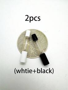 2个0.34盎司双用途香水喷雾瓶，带滚珠 - 透明玻璃材质，可重复灌装，便携实用，是旅行和办公的理想之选，包含香水和护肤喷雾瓶，旅行配件 | 便携式香水分配器 | 可重复灌装喷雾瓶 - 彩色 - 查看 18