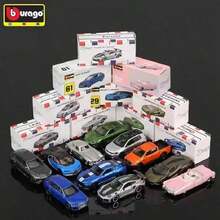 Burago Official Licensed 1:64 Scale Diecast Mini Car Model - 7.5cm Multi-Brand Series (//) | Desktop Decor And Men's Birthday Gift - 25346121 - View 7