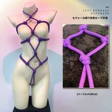 Sexy Bondage And Restraint Open String Clothing Set No Need To Take Off Hot See-Through Temptation Sexy Underwear Set - Đen [Gói] Có thể điều chỉnh - Xem 6