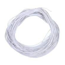 约 25 码/件 1 毫米弹性绳，弹性串珠绳，彩色松紧带，适用于 DIY 珠宝和发饰、手链项链串珠工艺用品，18 种颜色可选