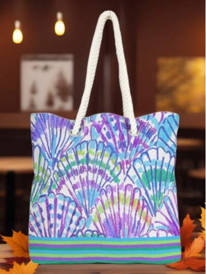 This Summer's Must-Have Bag! – Rope Handle Shoulder Bag | 40x40 Cm | Made In Turkey