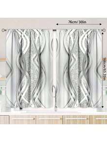 2 rèm cửa phòng hoạt hình, rèm cửa phòng khách bằng polyester, rèm cửa cản sáng phòng ngủ, trang trí phòng ngủ tại nhà, trang trí phòng ngủ theo phong cách đám cưới, rèm cửa cản sáng không cần khoan - Nhiều màu - Xem 10