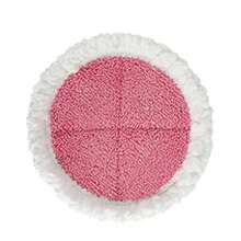 BOBOT Electric Mop Replacement Fiber Cloth Pad, High Efficiency Cleaning, Wet & Dry Use, Cleaning Accessory - Baby Pink - View 7