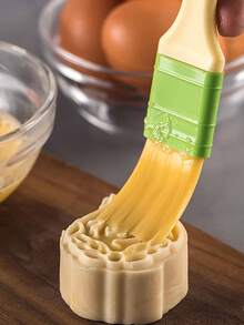 1 pieza Brocha de plástico para aceite de hornear, brocha multiusos para repostería