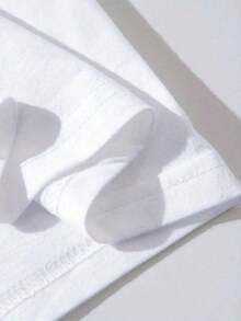 Camisetas masculinas de verano, negras, con estampados de elementos mexicanos como águilas, serpientes y cactus, impresas con "made in mexico" - Blanco - Ver 5