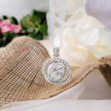 Photo Bouquet Charm For Bride-Two Sided-Custom Photo Memorial Bouquet Charm-Wedding Remembrance Gift-Attach To Bouquet-Loss Of Loved One - Multicolor - View 5