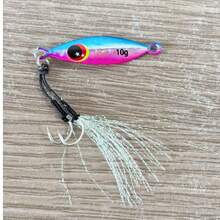 1 件/5 件大号鱼饵铅坠 10 克 鱼饵 海水鱼饵 金属鲈鱼鱼饵 Lsca 人造鱼 闪光全息图 - 彩色 - 查看 8